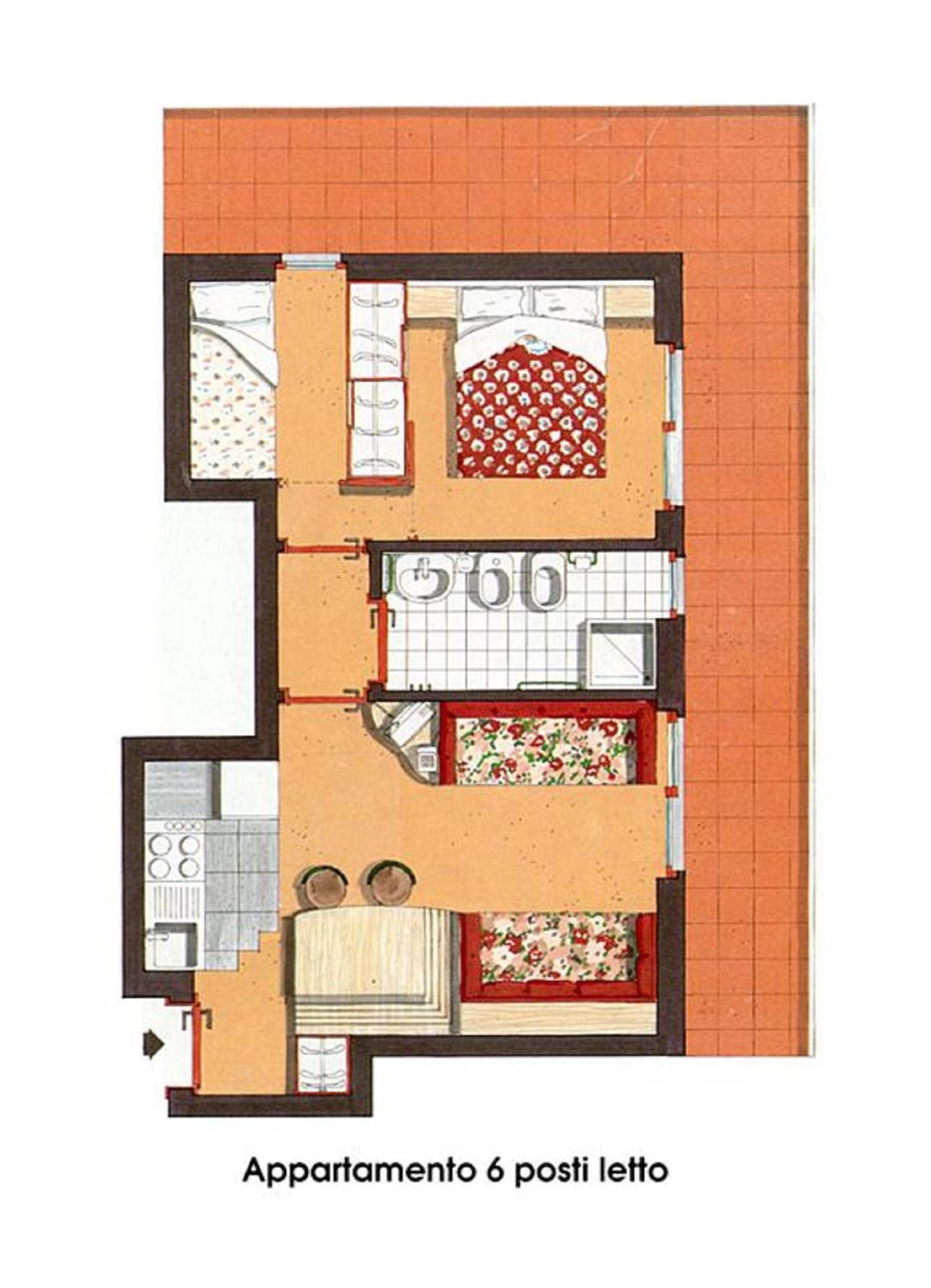 Residence Orsa Maggiore Madonna Δωμάτιο φωτογραφία